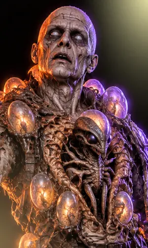 Alien Parasite costume