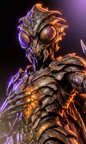 Insect Alien costume