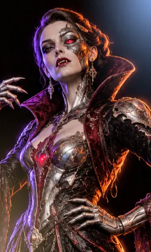 Robot Vampire costume