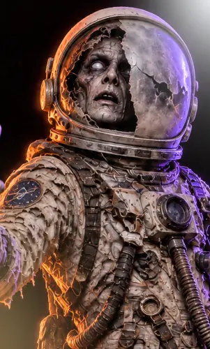 Zombie Astronaut costume